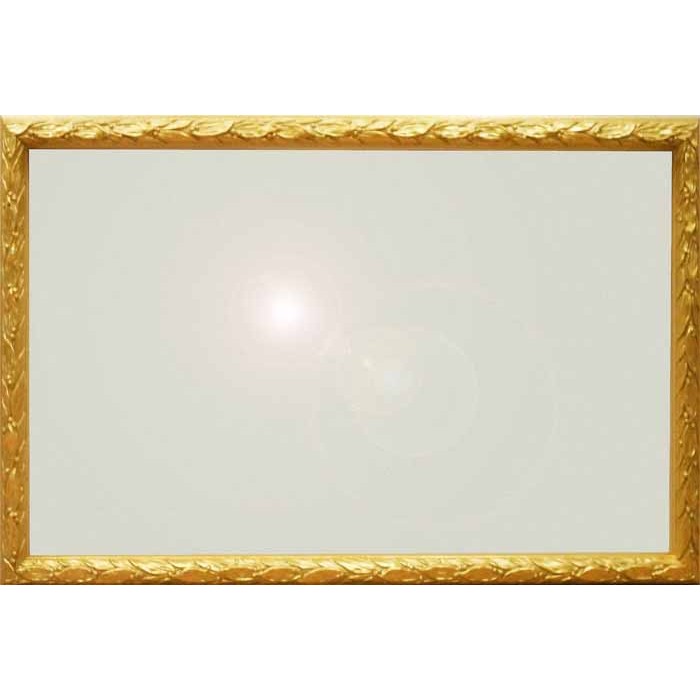 Καθρέπτης 101*61*4,5 εκ. ξύλινος χρυσός σκαλιστός 35-75